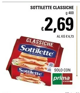 Sottilette le originali classiche 400 g(ml)