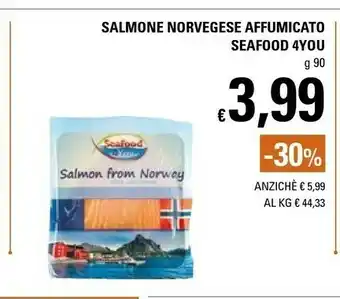 Basko Seafood 4you salmone norvegese offerta