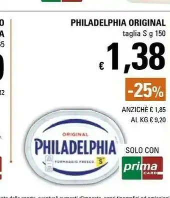 Basko Philadelphia tonno 150 g(ml) offerta