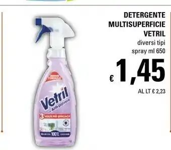 Basko Detergente multisuperficie spray 650 ml offerta