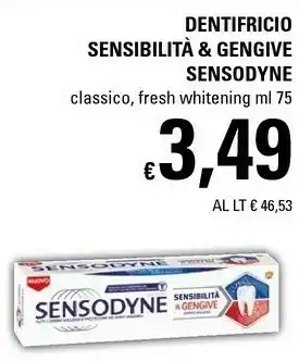 Basko Dentifricio sensibilità & gengive classico offerta