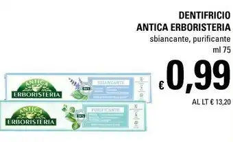Basko Antica erboristeria dentifricio purificante offerta