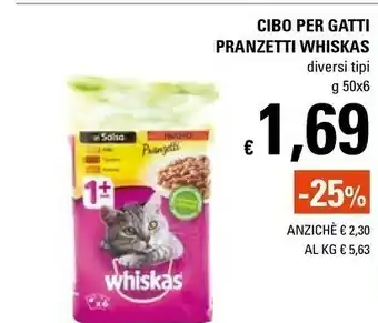 Basko Cibo per gatti pranzetti offerta