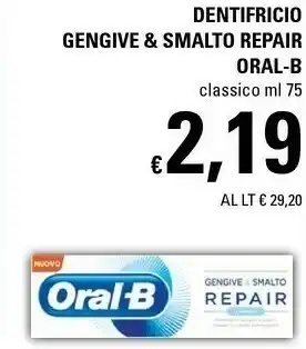 Basko Oral-b dentifricio gengive & smalto repair classico offerta