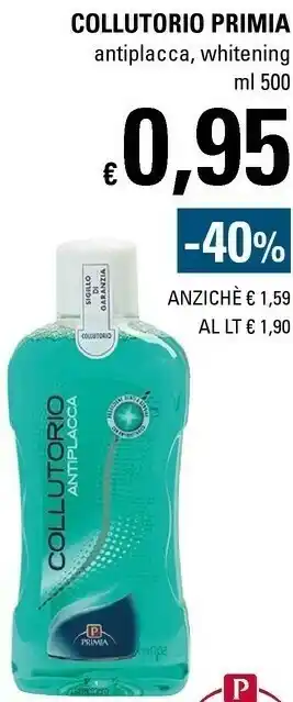 Basko Collutorio antiplacca/whitening offerta