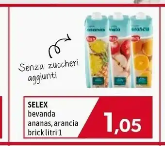 Emi Supermercati Bevanda ananas, arancia offerta