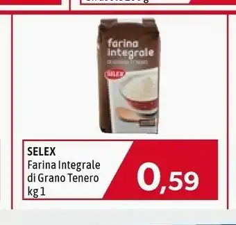 Farina integrale di grano tenero