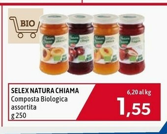 Emi Supermercati Composta biologica di pesca natura chiama 250 g(ml) offerta