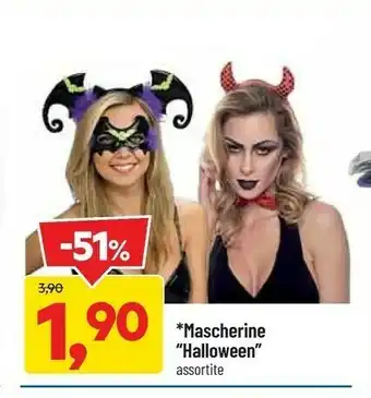 DPiù Mascherine halloween offerta