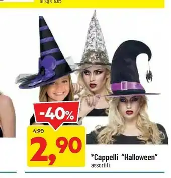 Cappelli halloween