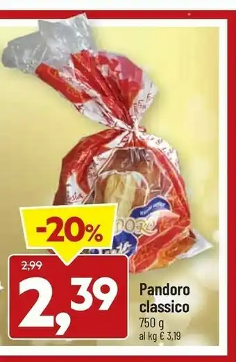 DPiù Pandoro classico offerta