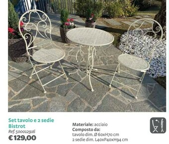 Bricocenter Arredo giardino offerta