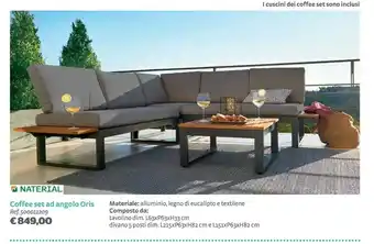 Bricocenter Coffee set ad angolo oris offerta