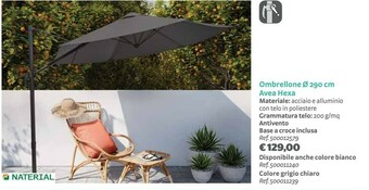 Bricocenter Ombrelloni da giardino offerta