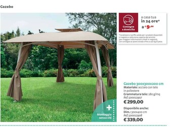 Bricocenter Gazebo offerta
