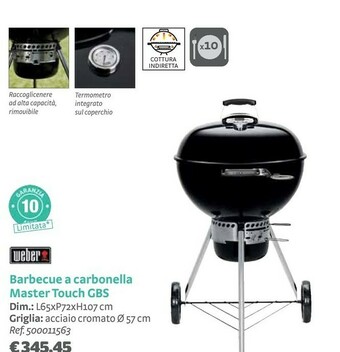 Bricocenter Barbecue a carbonella offerta