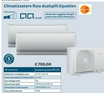 Bricocenter Condizionatori offerta