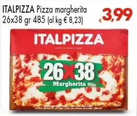 Interspar ITALPIZZA Pizza margherita 26x38 gr 485 offerta