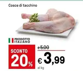 Iper La Grande Cosce di tacchino offerta