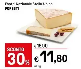 Iper La Grande Fontal Nazionale Stella Alpina FORESTI offerta