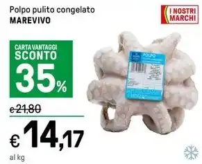 Iper La Grande Polpo pulito congelato MAREVIVO offerta