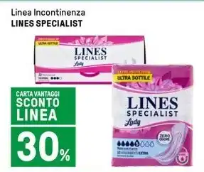 Iper La Grande Linea Incontinenza LINES SPECIALIST offerta