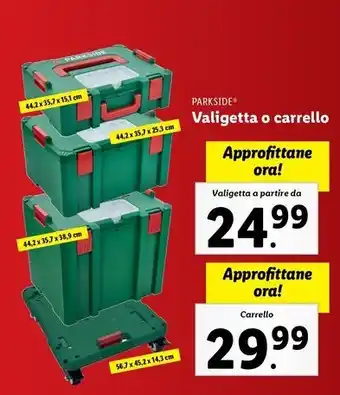 Lidl PARKSIDE Valigetta o carrello offerta