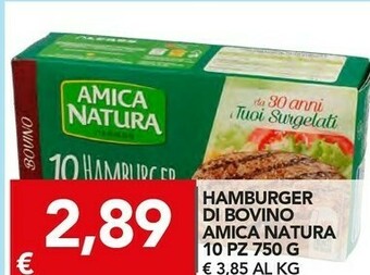 TuoDi Amica natura hamburger di bovino offerta