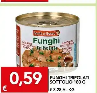 TuoDi Bontà di bosco - funghi trifolati 180 g(ml) offerta