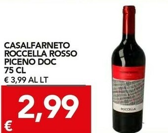 TuoDi Casalfarneto roccella rosso piceno doc offerta