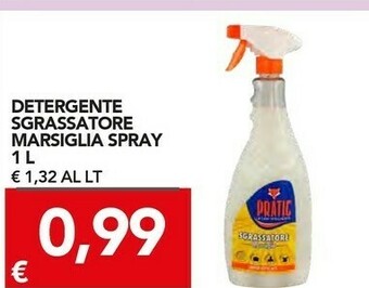 Detergente sgrassatore marsiglia spray