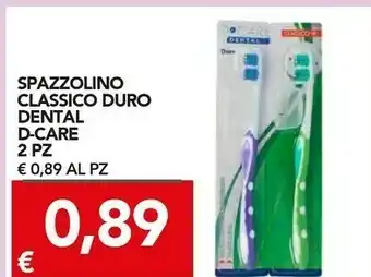 TuoDi D-care spazzolino classico duro offerta