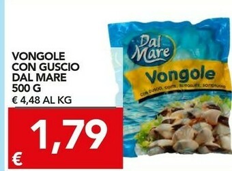 TuoDi Dal mare vongole con guscio offerta