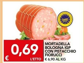 TuoDi Mortadella bologna igp con pistacchio offerta