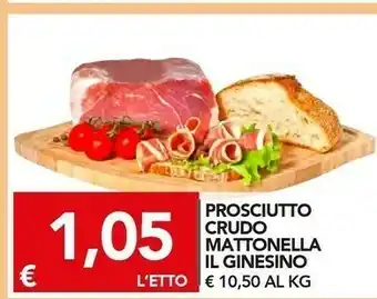 TuoDi Il ginesino prosciutto crudo mattonella offerta