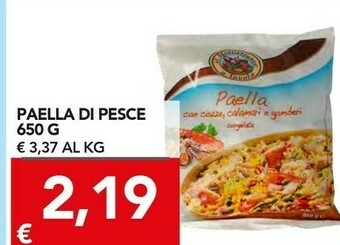 TuoDi Paella di pesce offerta
