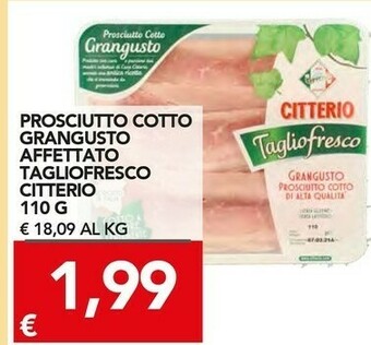 TuoDi Prosciutto cotto di alta qualità 110 g(ml) offerta