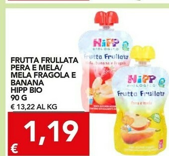 TuoDi Frutta frullata pera e mela 90 g(ml) offerta
