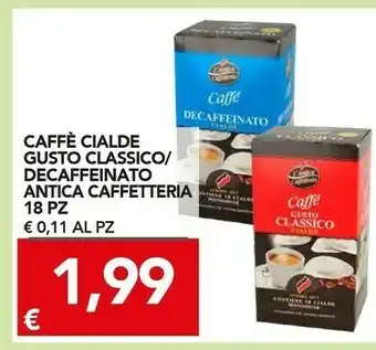 TuoDi Caffe cialde gusto classico/decaffeinato offerta