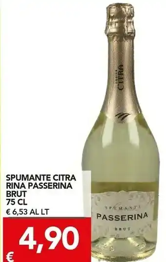 TuoDi Spumante citra rina passerina brut offerta