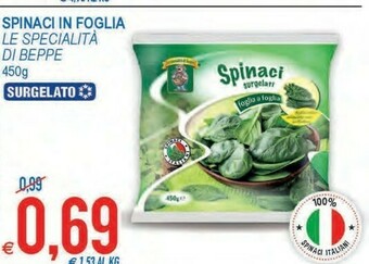 MD Discount Spinaci in foglia offerta