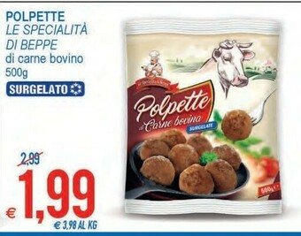 MD Discount Polpette di carne bovino offerta