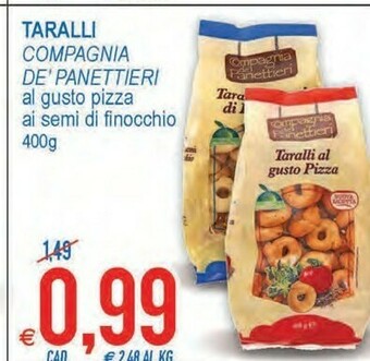 MD Discount Compagnia de' panettieri - taralli ai semi di finocchio offerta