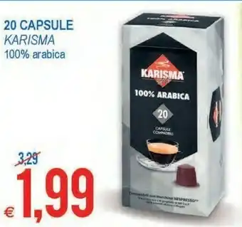 MD Discount 20 capsule 100% arabica offerta