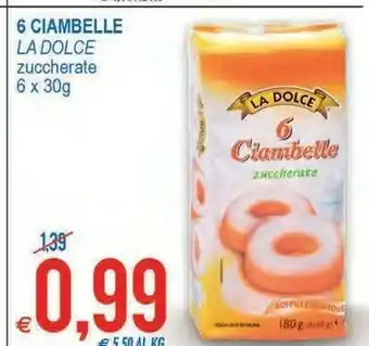 MD Discount 6 ciambelle zuccherate offerta