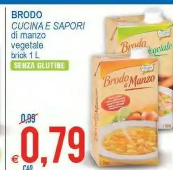 MD Discount Brodo di manzo vegetale offerta