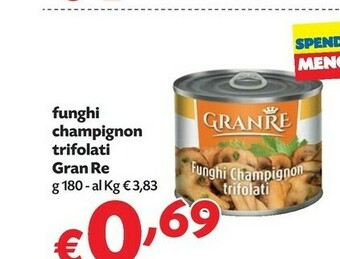 Pam Funghi sott olio offerta