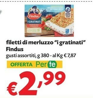 Pam Filetti di merluzzo offerta