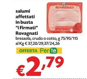 Pam Prosciutto crudo offerta