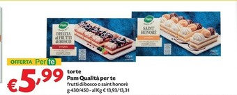 Pam Torta gelato offerta